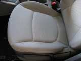 2012 Hyundai Accent GS 5 Door Gray Interior