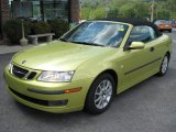 2005 Saab 9-3 Lime Yellow Metallic