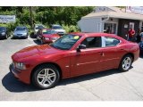 2006 Inferno Red Crystal Pearl Dodge Charger SXT #52817364