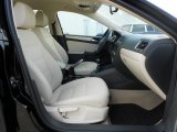 2012 Volkswagen Jetta SE Sedan Cornsilk Beige Interior