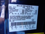 2011 Navigator Color Code for Dark Blue Pearl Metallic - Color Code: DX