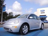 2002 Reflex Silver Metallic Volkswagen New Beetle GLS Coupe #52816994