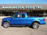 2011 Blue Flame Metallic Ford F150 XLT SuperCab 4x4 #52817446