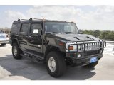 2003 Black Hummer H2 SUV #52809629