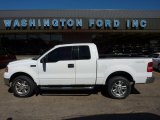 2004 Oxford White Ford F150 Lariat SuperCab 4x4 #52817472