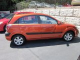 2009 Sunset Orange Kia Rio Rio5 LX Hatchback #52816513