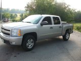 2008 Silver Birch Metallic Chevrolet Silverado 1500 LT Crew Cab 4x4 #52817954
