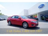 2012 Red Candy Metallic Ford Fusion SE #52971733