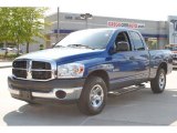 2008 Patriot Blue Pearl Dodge Ram 1500 SXT Quad Cab #52971833