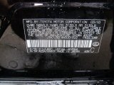 2010 LS Color Code for Obsidian Black - Color Code: 212