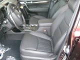 2012 Kia Sorento SX V6 Black Interior
