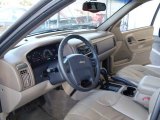 2001 Jeep Grand Cherokee Laredo 4x4 Taupe Interior