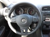 2012 Volkswagen Jetta TDI SportWagen Steering Wheel