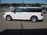 White Suede Ford Flex in 2010