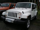 2011 Bright White Jeep Wrangler Unlimited Sahara 4x4 #53004991