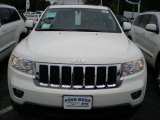 2011 Stone White Jeep Grand Cherokee Laredo 4x4 #53004996