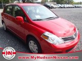 2011 Red Alert Nissan Versa 1.8 S Hatchback #53004530
