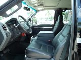2010 Ford F450 Super Duty Lariat Crew Cab 4x4 Dually Black Interior