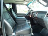 2010 Ford F450 Super Duty Lariat Crew Cab 4x4 Dually Black Interior