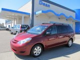 2007 Salsa Red Pearl Toyota Sienna LE #53005608