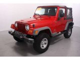 2005 Flame Red Jeep Wrangler SE 4x4 #53004732