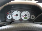 2002 Ford Escape XLS V6 Gauges