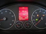 2007 Volkswagen Eos 2.0T Gauges