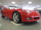 2005 Victory Red Chevrolet Corvette Convertible #53005342