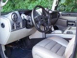 2004 Hummer H2 SUV Wheat Interior