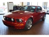2008 Dark Candy Apple Red Ford Mustang GT Premium Coupe #53063711