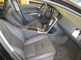 2012 Volvo S60 T6 AWD Off Black/Anthracite Black Interior