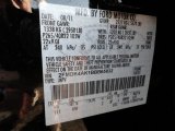 2011 Edge Color Code for Ebony Black - Color Code: UA