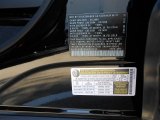 2011 Volkswagen Touareg TDI Lux 4XMotion Info Tag