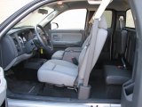2009 Dodge Dakota Lone Star Extended Cab Dark Slate Gray/Medium Slate Gray Interior