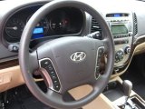 2012 Hyundai Santa Fe GLS AWD Steering Wheel