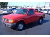 2002 Bright Red Ford Ranger XL Regular Cab #53064125