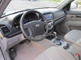 2007 Hyundai Santa Fe GLS 4WD Gray Interior