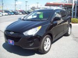 2010 Ash Black Hyundai Tucson Limited #53064325