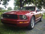 2005 Redfire Metallic Ford Mustang V6 Premium Convertible #53117362