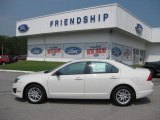 2012 White Suede Ford Fusion S #53117215