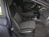 2012 Ford Fiesta SE Sedan Charcoal Black Interior