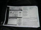 2011 Jaguar XK XK Coupe Window Sticker