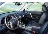 2012 Toyota Highlander SE 4WD Black Interior