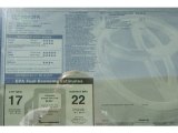 2012 Toyota Highlander SE 4WD Window Sticker