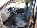 2012 Volkswagen Touareg VR6 FSI Lux 4XMotion Black Anthracite Interior