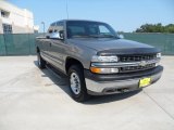 2000 Light Pewter Metallic Chevrolet Silverado 2500 LS Extended Cab #53117397