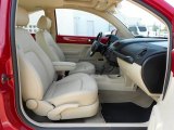 2009 Volkswagen New Beetle 2.5 Coupe Cream Interior