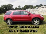 2012 Crystal Red Tintcoat GMC Acadia SLT AWD #53117762