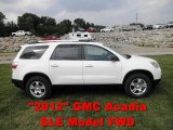 2012 Summit White GMC Acadia SLE #53117764