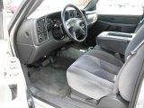 2005 GMC Sierra 2500HD SLE Regular Cab 4x4 Dark Pewter Interior